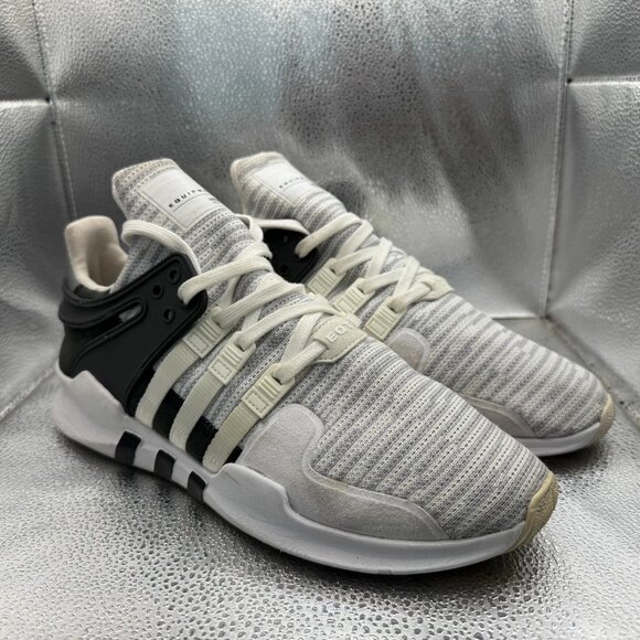 Size 10.5 Adidas EQT Support ADV 91-16 Mens White Running Athletic Shoes BB1296 - Picture 1 of 11